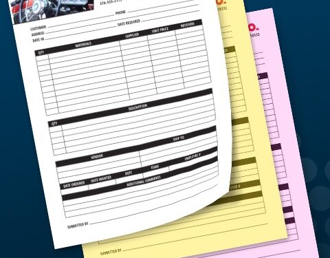 NCR Forms 5.50x8.50