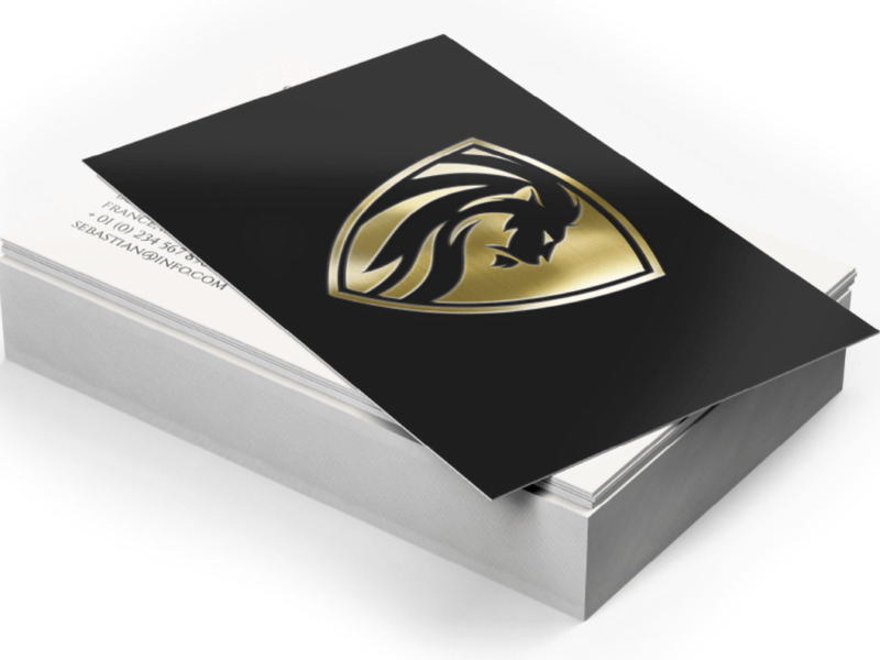 Foil Business Cards