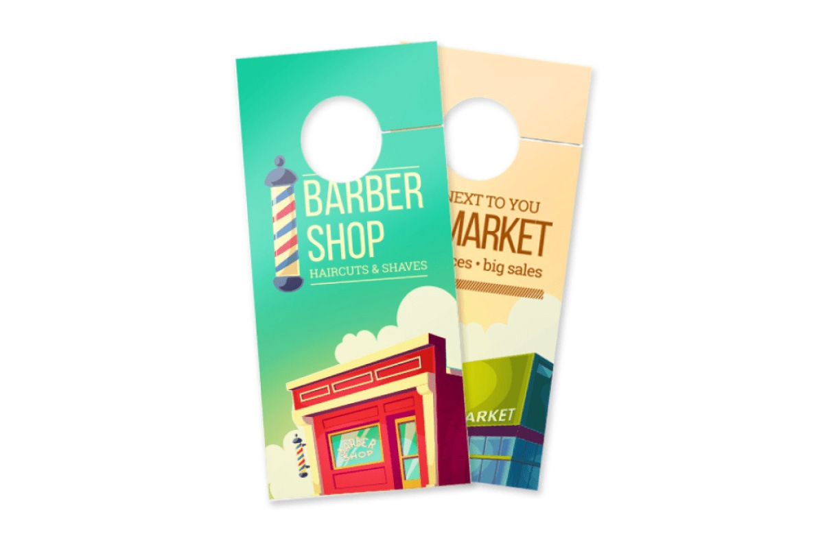 Matte Door Hangers